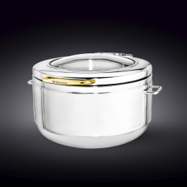 Glass lid round chafer wl‑559943/a Wilmax (photo 1)