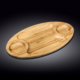 Oval 3 section platter wl‑771041/a Wilmax (photo 1)