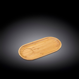 Capsule shape saucer oval wl‑771117/a Wilmax (photo 1)