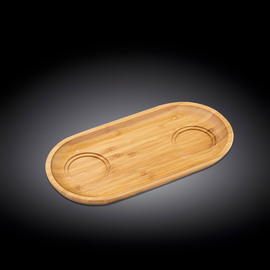 Capsule shape saucer oval wl‑771122/a Wilmax (photo 1)
