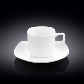 Tea cup & saucer in colour box wl‑993003/1c Wilmax (photo 1)