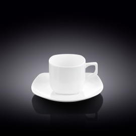 Coffee cup & saucer wl‑993041/ab Wilmax (photo 1)
