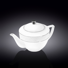 Tea pot with platinum lines wl‑880103452/a Wilmax (photo 1)