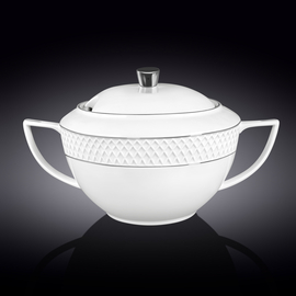 Tureen with platinum lines wl‑880103511/a Wilmax (photo 1)