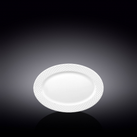 Flat rim oval platter wl‑880201114/a Wilmax (photo 1)