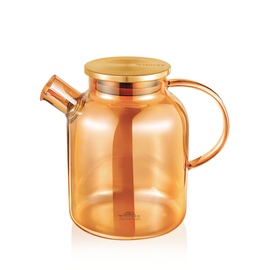 Tea pot with gold  stainless steel lid wl‑888811003/a Wilmax (photo 1)