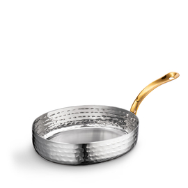 Oval fry pan with long gold handle wl‑554121/s Wilmax (photo 1)