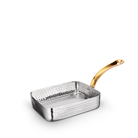 Rectangular fry pan with long gold handle wl‑554126/s Wilmax (photo 1)