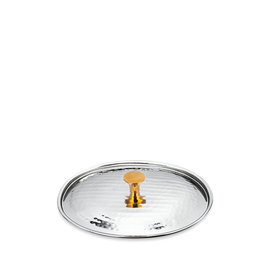 Oval lid with gold knob wl‑554157/s Wilmax (photo 1)