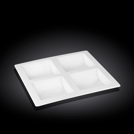 Divided square dish wl‑992776/a Wilmax (photo 1)