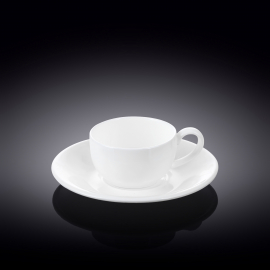 Coffee cup & saucer set of 6 in colour box wl‑993002/6c Wilmax (photo 1)