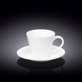 Tea cup & saucer set of 6 in colour box wl‑993004/6c Wilmax (photo 1)