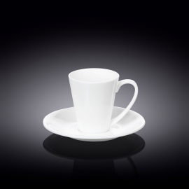 Coffee cup & saucer in colour box wl‑993054/1c Wilmax (photo 1)