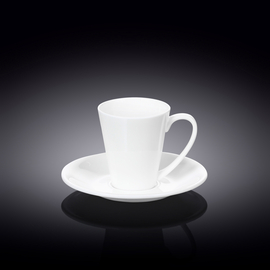 Coffee cup & saucer set of 6 in colour wl‑993054/6c Wilmax (photo 1)
