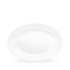Flat rim oval platter in colour box wl‑880103/1c Wilmax (photo 1)