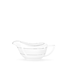 Sauce boat with platinum lines wl‑880103501/a Wilmax (photo 1)