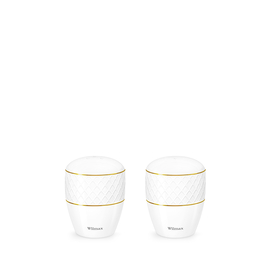 Salt & pepper set with gold lines wl‑880102555/sp Wilmax (photo 1)