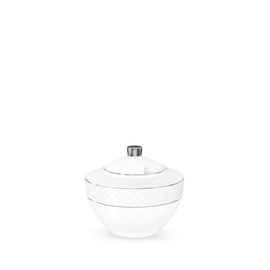Sugar bowl with platinum lines wl‑880103470/a Wilmax (photo 1)