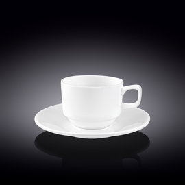 Coffee cup & saucer set of 6 in colour box wl‑993039/6c Wilmax (photo 1)