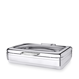 Glass lid rectangular chafer wl‑559935/a Wilmax (photo 1)