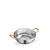 Deep round fry pan with 2 side gold handles wl‑554130/s Wilmax (photo 1)