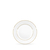 Flat rim appetizer round plate with gold lines wl-880102101/a Wilmax (photo 1)