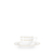 Coffee cup & saucer with gold lines wl‑880102400/ab Wilmax (photo 1)