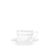 Tea cup & saucer with platinum lines wl‑880103404/ab Wilmax (photo 1)