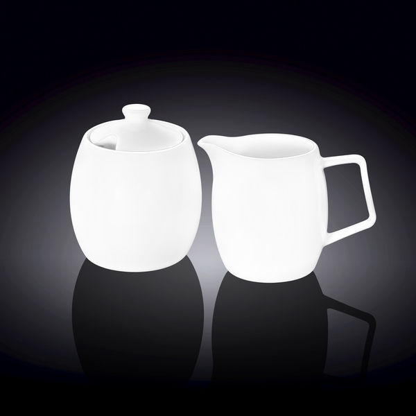 Sugar bowl & creamer set in colour box wl‑995049/2c Wilmax (photo 1)