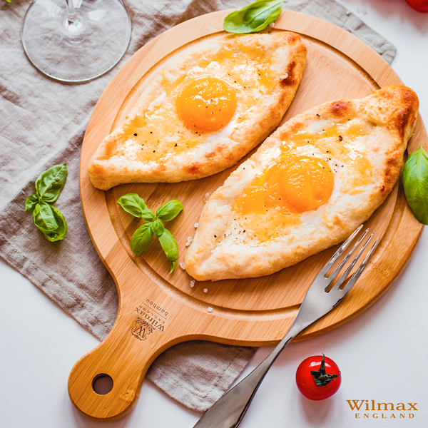 Round serving board with handle wl‑771099/a Wilmax (photo 3)