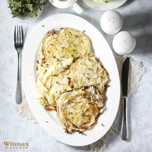 Flat rim oval platter in colour box wl‑880103/1c Wilmax (photo 7)