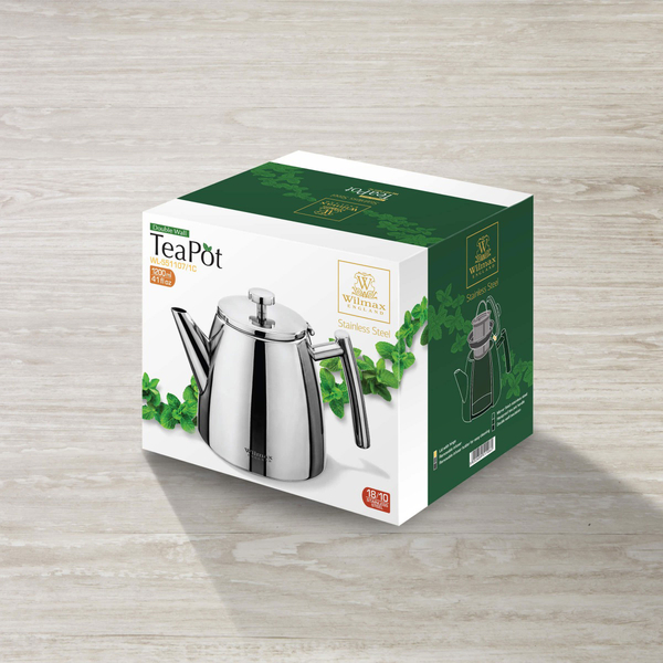 Double wall tea pot in colour box wl‑551107/1c Wilmax (photo 2)
