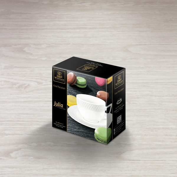 Cappuccino cup & saucer in colour box wl‑880106/1c Wilmax (photo 2)
