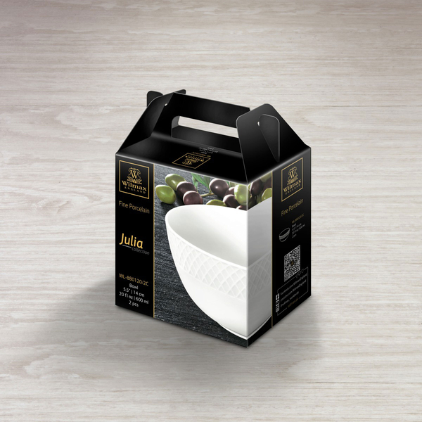 Bowl set of 2 in colour box wl‑880120/2c Wilmax (photo 2)
