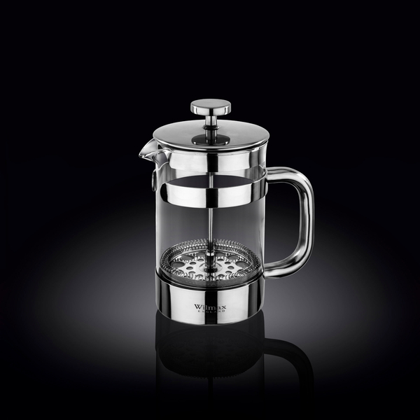 Thermo glass french press in colour box wl‑551010/1c Wilmax (photo 1)
