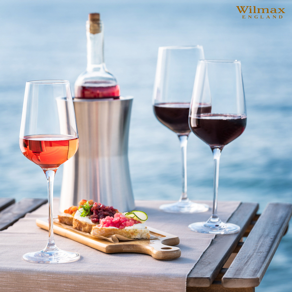 Wine glass set of 2 in colour box wl‑888040/2c Wilmax (photo 4)