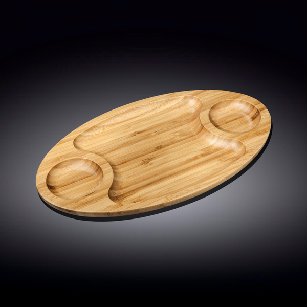 Oval 3 section platter wl‑771039/a Wilmax (photo 1)