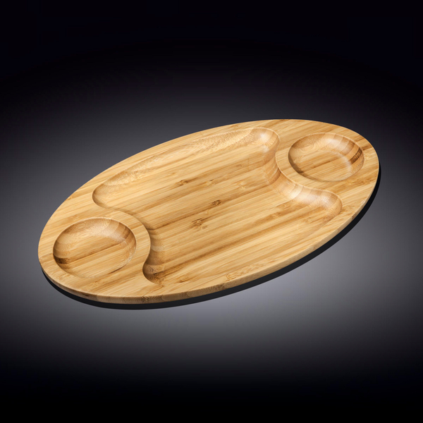 Oval 3 section platter wl‑771040/a Wilmax (photo 1)
