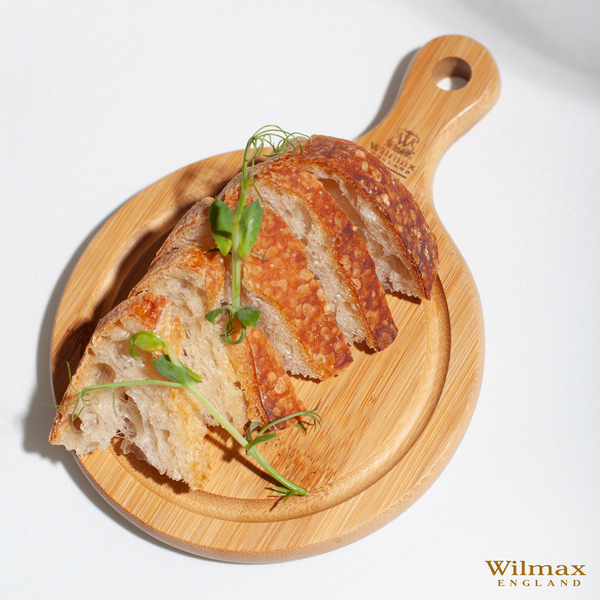 Round serving board with handle wl‑771094/a Wilmax (photo 3)