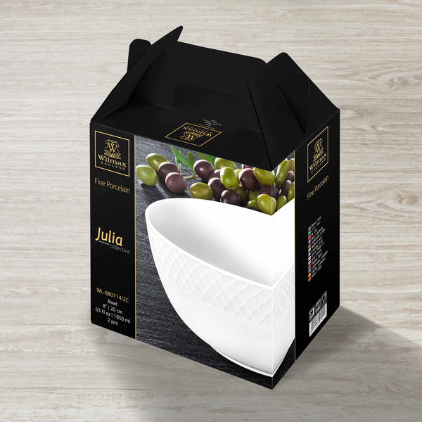 Bowl set of 2 in colour box wl‑880114/2c Wilmax (photo 2)