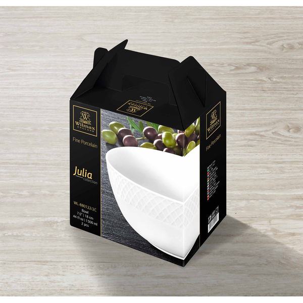 Bowl set of 2 in colour box wl‑880121/2c Wilmax (photo 2)