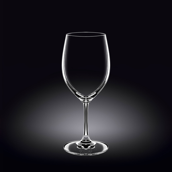 Wine glass set of 6 in white box wl‑888007/6a Wilmax (photo 1)