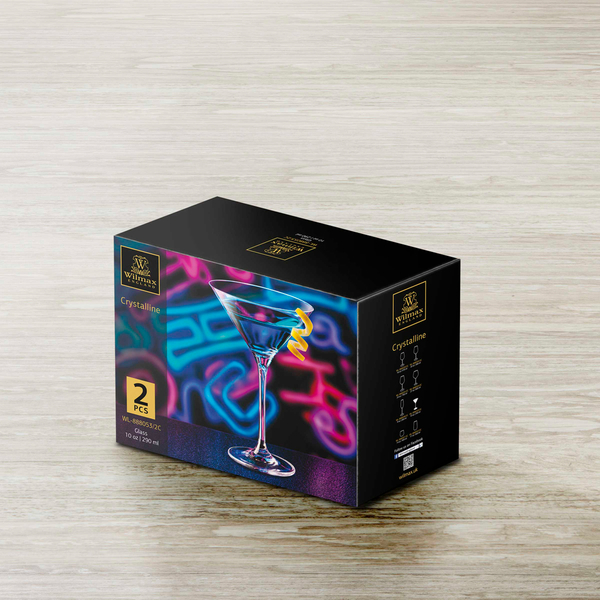 Martini glass set of 2 in colour box wl‑888053/2c Wilmax (photo 2)