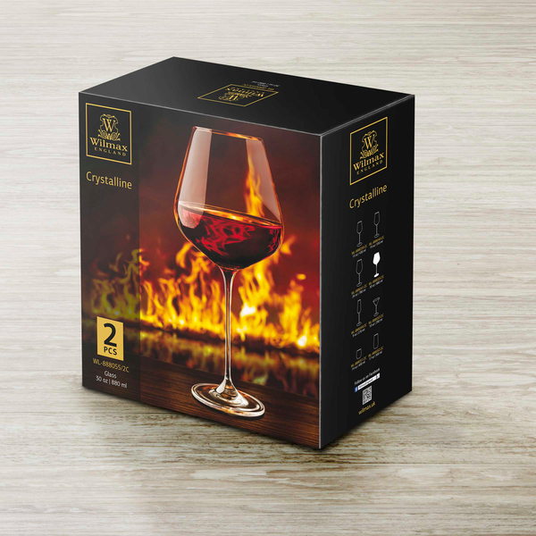 Chardonnay glass set of 2 in colour box wl‑888055/2c Wilmax (photo 2)