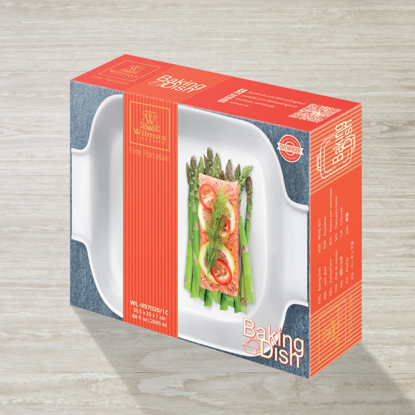 Baking dish with handles wl‑997026/1c Wilmax (photo 2)