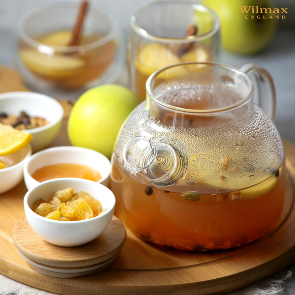 Tea pot with bamboo lid wl‑888810/a Wilmax (photo 3)