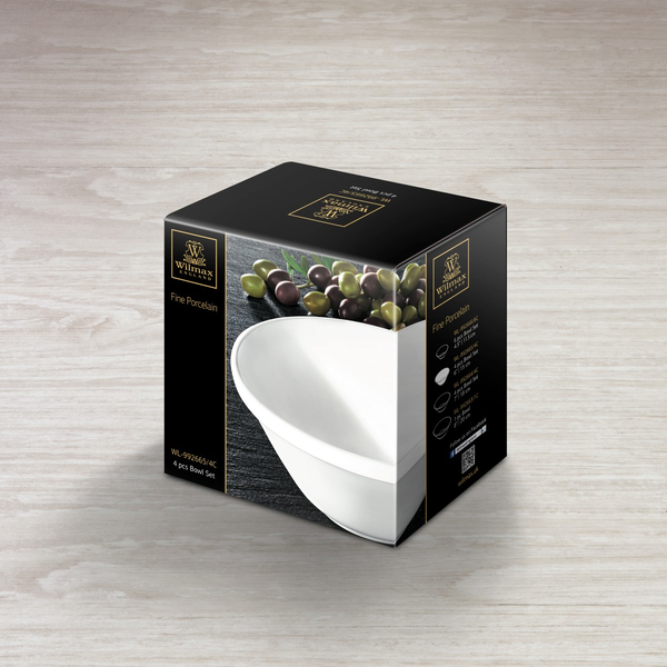 4 pcs bowl set in colour box wl‑992665/4c Wilmax (photo 2)