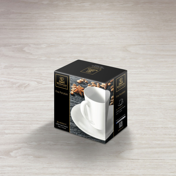 Coffee cup & saucer in colour box wl‑993054/1c Wilmax (photo 2)