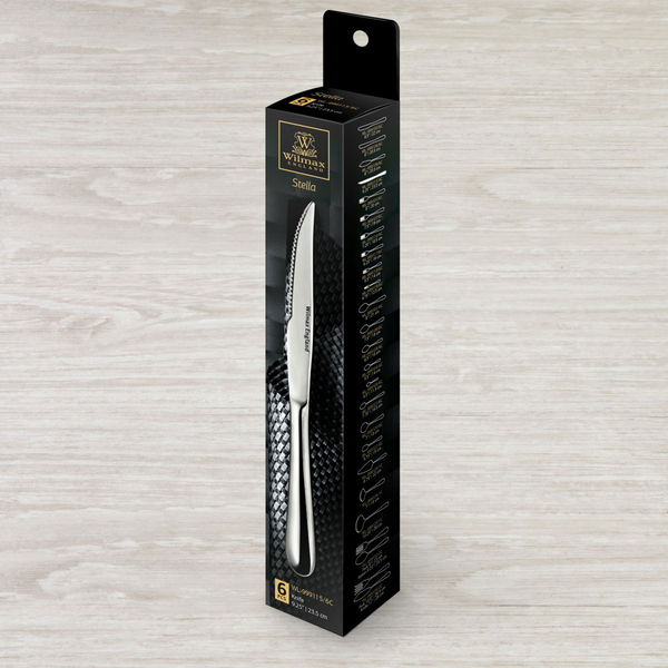 Steak knife set of 6 in colour box wl‑999115/6c Wilmax (photo 2)