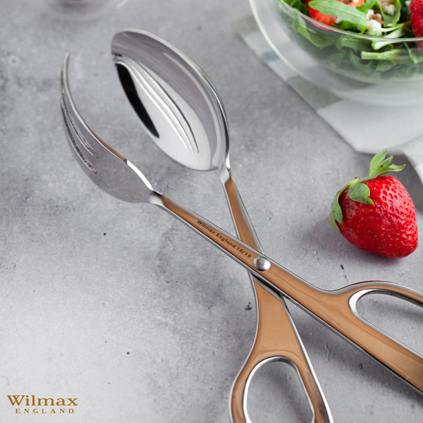 Serving tongs white box packing wl‑999128/a Wilmax (photo 6)